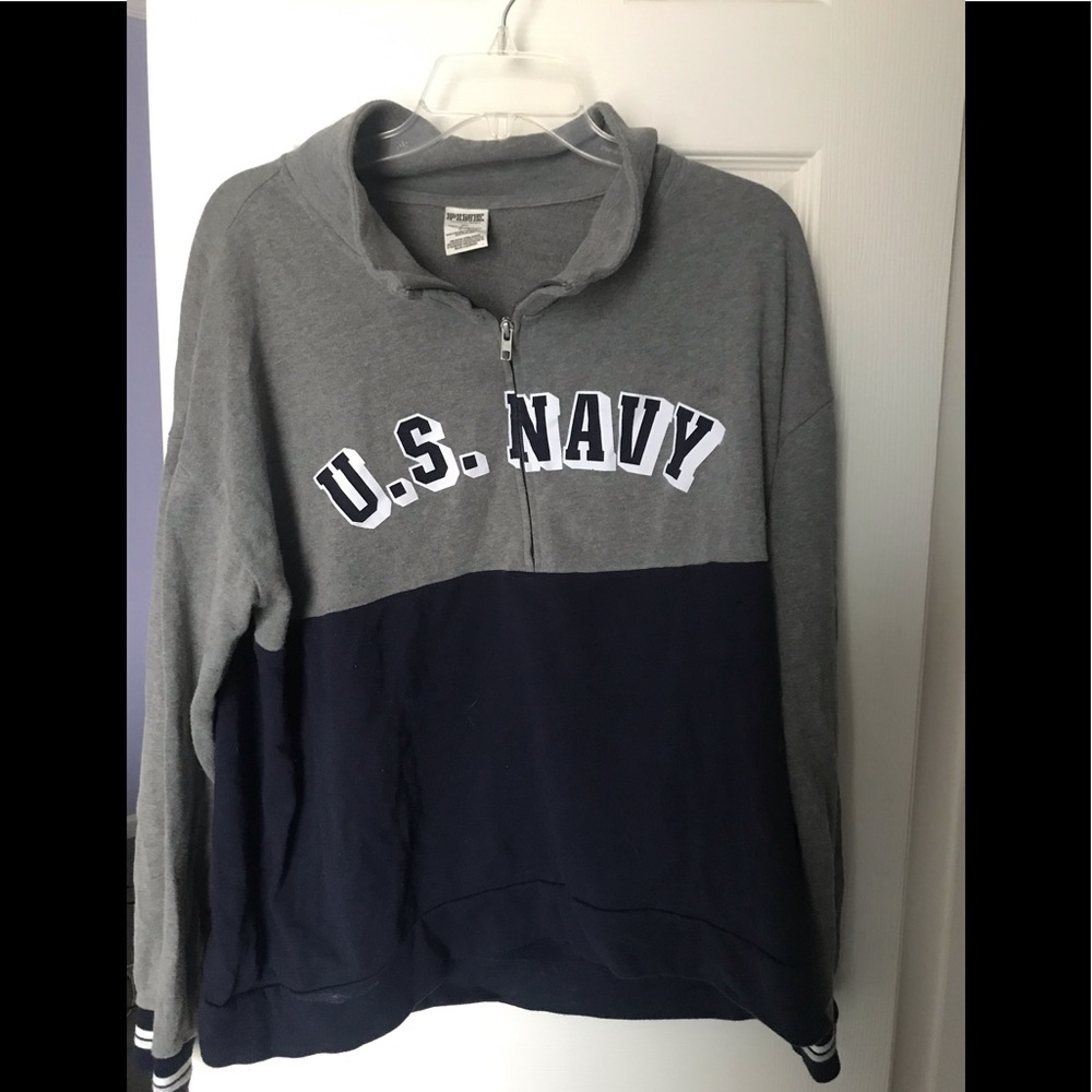 VS PINK U.S. Navy pullover